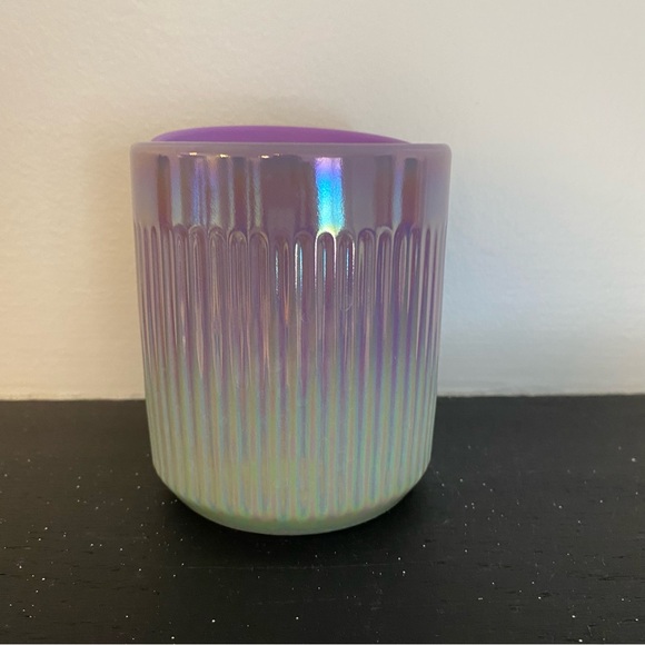 Starbucks 2022 Ceramic Grooved Cup Mint & Lavender Ombre Gradient 8 oz - Picture 4 of 10